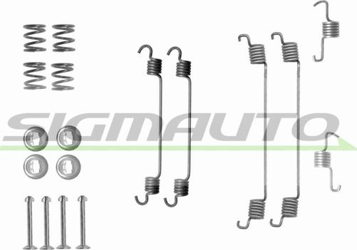 SIGMAUTO SK0820 - Комплектуючі, барабанний гальмівний механізм avtolavka.club