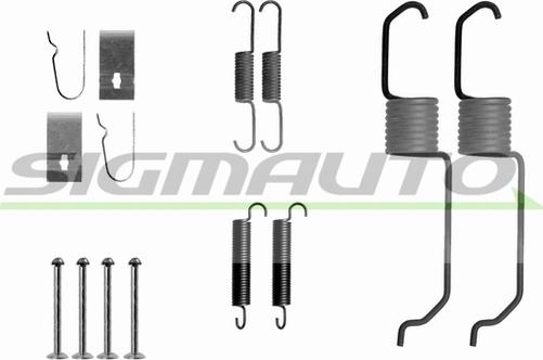 SIGMAUTO SK0798 - Комплектуючі, барабанний гальмівний механізм avtolavka.club