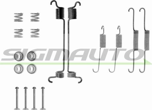 SIGMAUTO SK0741 - Комплектуючі, барабанний гальмівний механізм avtolavka.club