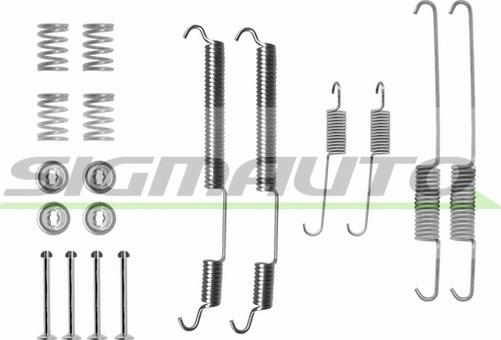 SIGMAUTO SK0755 - Комплектуючі, барабанний гальмівний механізм avtolavka.club