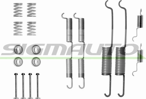 SIGMAUTO SK0727 - Комплектуючі, барабанний гальмівний механізм avtolavka.club