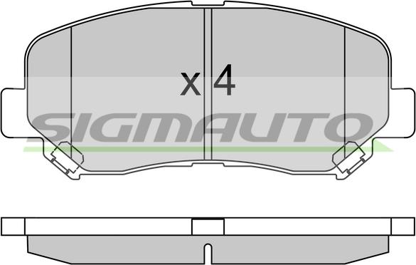 MAZDA KDY9-33-28ZA-9C - Гальмівні колодки, дискові гальма avtolavka.club