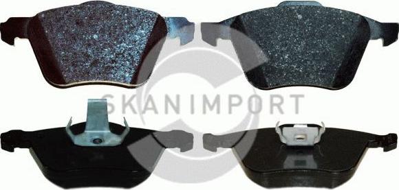 SKANIMPORT BB 4285 - Гальмівні колодки, дискові гальма avtolavka.club