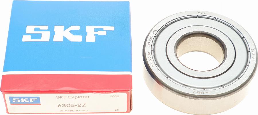 SKF 6305-2Z - Центрувальний опорний підшипник, система зчеплення avtolavka.club