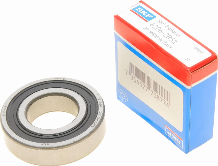 SKF 62062RS1 - Підшипник avtolavka.club