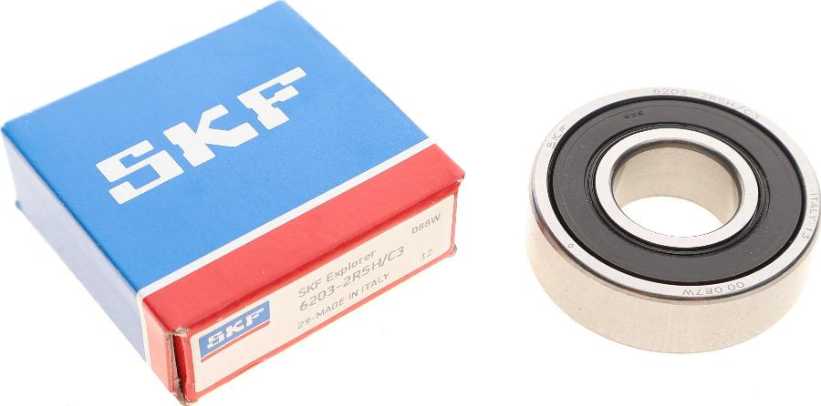 SKF 6203-2RSH/C3 - Комплект підшипника маточини колеса avtolavka.club