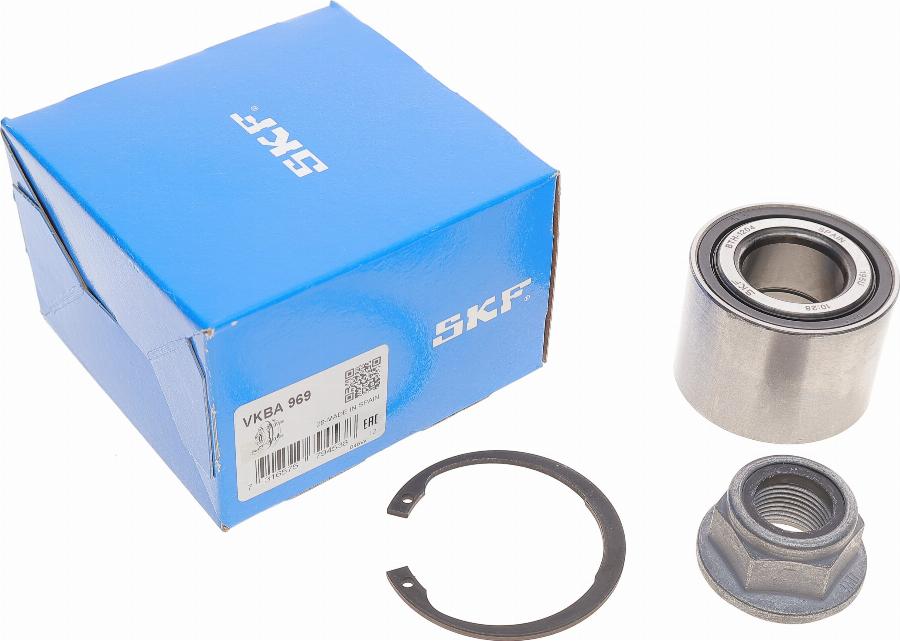 SKF VKBA 969 - Комплект підшипника маточини колеса avtolavka.club