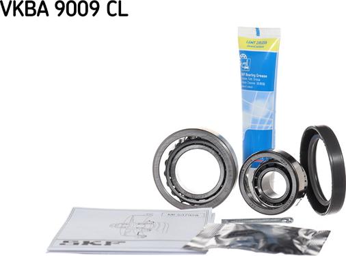 SKF VKBA 9009 CL - Комплект підшипника маточини колеса avtolavka.club