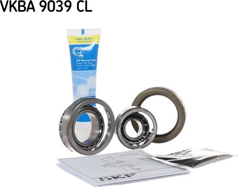 SKF VKBA 9039 CL - Комплект підшипника маточини колеса avtolavka.club