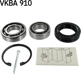 SKF VKBA 910 - Комплект підшипника маточини колеса avtolavka.club