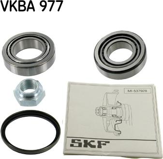 SKF VKBA 977 - Комплект підшипника маточини колеса avtolavka.club