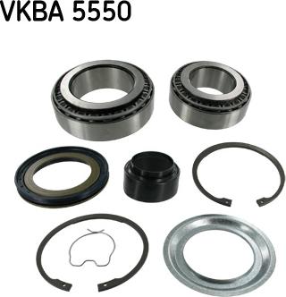 SKF VKBA 5550 - Комплект підшипника маточини колеса avtolavka.club