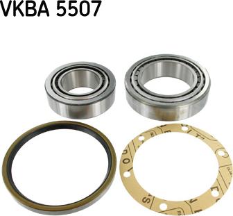 SKF VKBA 5507 - Комплект підшипника маточини колеса avtolavka.club