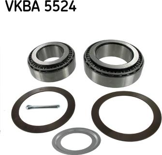 SKF VKBA 5524 - Комплект підшипника маточини колеса avtolavka.club