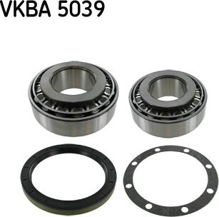 SKF VKBA 5039 - Комплект підшипника маточини колеса avtolavka.club