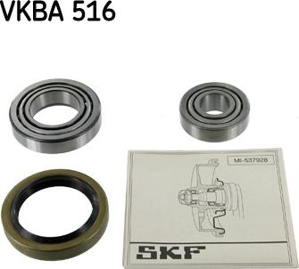 SKF VKBA 516 - Комплект підшипника маточини колеса avtolavka.club