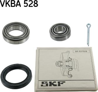 SKF VKBA 528 - Комплект підшипника маточини колеса avtolavka.club