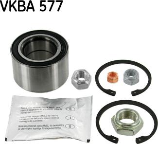 SKF VKBA 577 - Комплект підшипника маточини колеса avtolavka.club