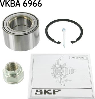 SKF VKBA 6966 - Комплект підшипника маточини колеса avtolavka.club
