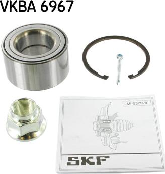 SKF VKBA 6967 - Комплект підшипника маточини колеса avtolavka.club