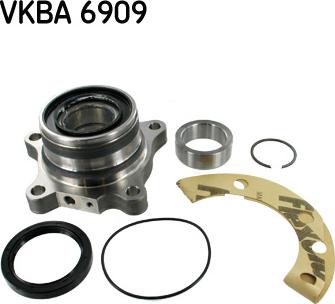 SKF VKBA 6909 - Комплект підшипника маточини колеса avtolavka.club