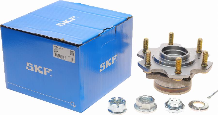 SKF VKBA 6914 - Комплект підшипника маточини колеса avtolavka.club