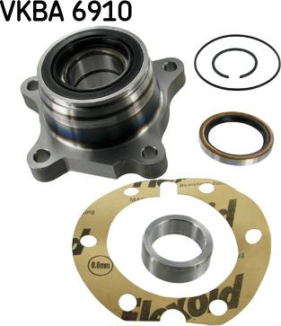 SKF VKBA 6910 - Комплект підшипника маточини колеса avtolavka.club