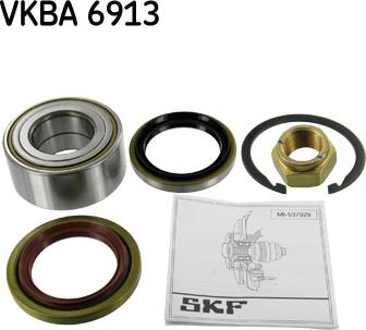 SKF VKBA 6913 - Комплект підшипника маточини колеса avtolavka.club