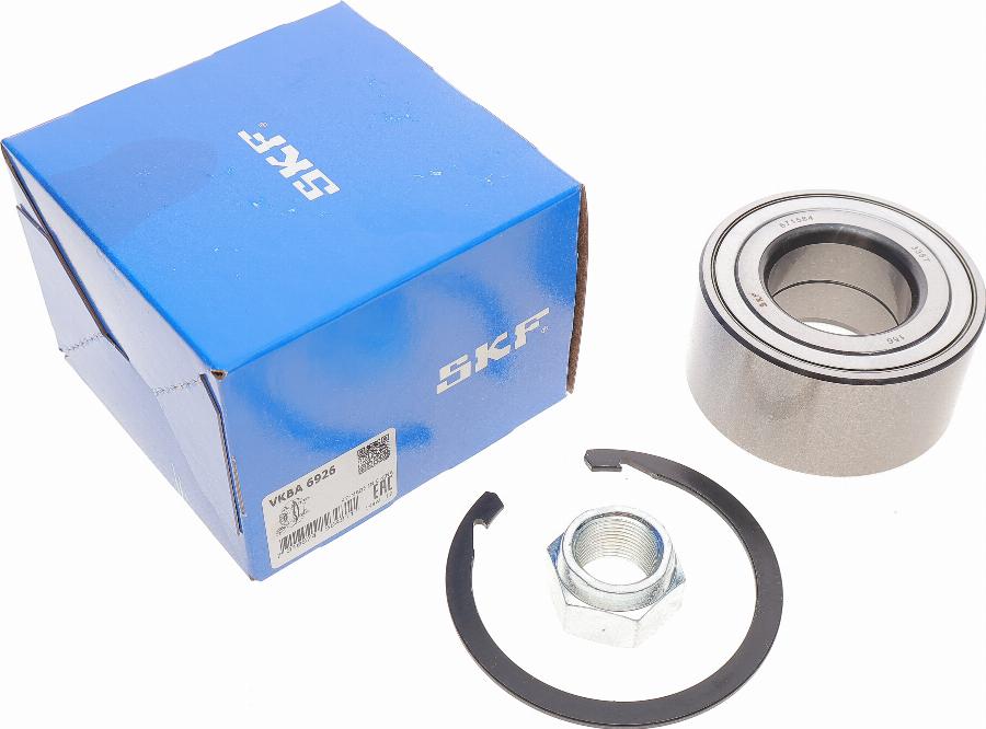 SKF VKBA 6926 - Комплект підшипника маточини колеса avtolavka.club