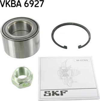 SKF VKBA 6927 - Комплект підшипника маточини колеса avtolavka.club