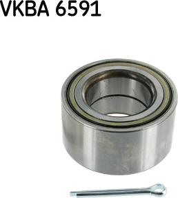 SKF VKBA 6591 - Комплект підшипника маточини колеса avtolavka.club