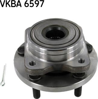 SKF VKBA 6597 - Комплект підшипника маточини колеса avtolavka.club