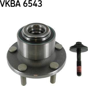 SKF VKBA 6543 - Комплект підшипника маточини колеса avtolavka.club