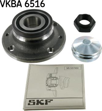 SKF VKBA 6516 - Комплект підшипника маточини колеса avtolavka.club