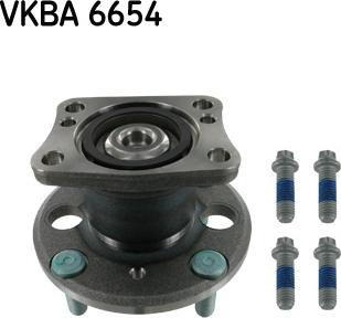 SKF VKBA 6654 - Комплект підшипника маточини колеса avtolavka.club