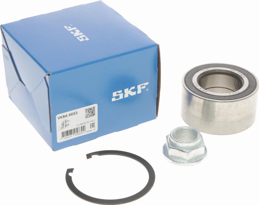 SKF VKBA 6653 - Комплект підшипника маточини колеса avtolavka.club