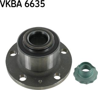 SKF VKBA 6635 - Комплект підшипника маточини колеса avtolavka.club