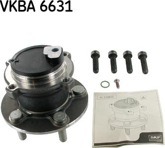 SKF VKBA 6631 - Комплект підшипника маточини колеса avtolavka.club