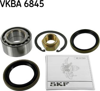 SKF VKBA 6845 - Комплект підшипника маточини колеса avtolavka.club