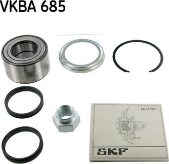 SKF VKBA 685 - Комплект підшипника маточини колеса avtolavka.club