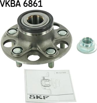 SKF VKBA 6861 - Комплект підшипника маточини колеса avtolavka.club