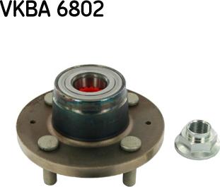 SKF VKBA 6802 - Комплект підшипника маточини колеса avtolavka.club