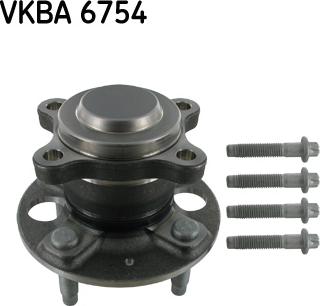 SKF VKBA 6754 - Комплект підшипника маточини колеса avtolavka.club