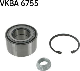 SKF VKBA 6755 - Комплект підшипника маточини колеса avtolavka.club