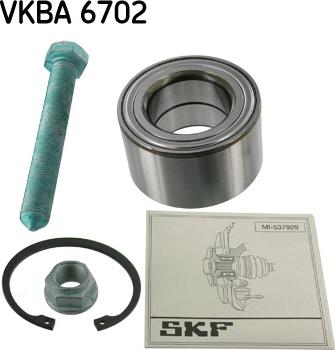 SKF VKBA 6702 - Комплект підшипника маточини колеса avtolavka.club