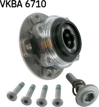 SKF VKBA 6710 - Комплект підшипника маточини колеса avtolavka.club