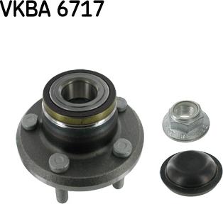 SKF VKBA 6717 - Комплект підшипника маточини колеса avtolavka.club