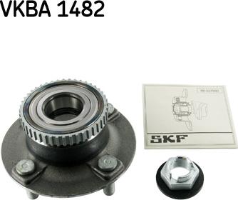 SKF VKBA 1482 - Комплект підшипника маточини колеса avtolavka.club