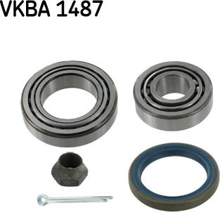 SKF VKBA 1487 - Комплект підшипника маточини колеса avtolavka.club