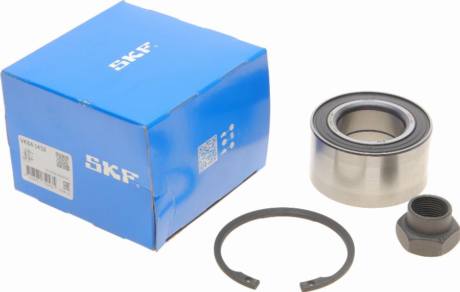 SKF VKBA 1432 - Комплект підшипника маточини колеса avtolavka.club